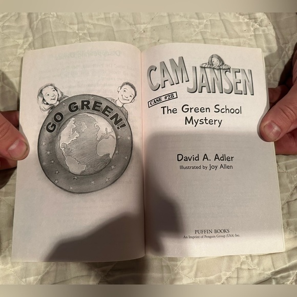 Cam Jansen- the green school mystery - Picture 2 of 10